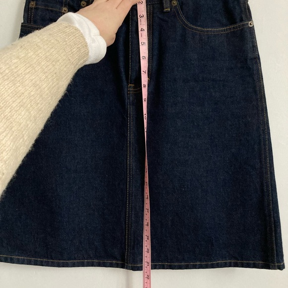 Acne Studios Denim A-Line Skirt Size 40 - Picture 9 of 10